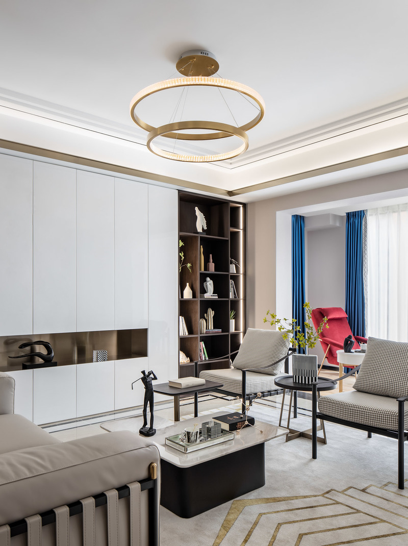 万科汉口传奇·唐樾轻奢风精装房设计，空间潜力极致发挥-19