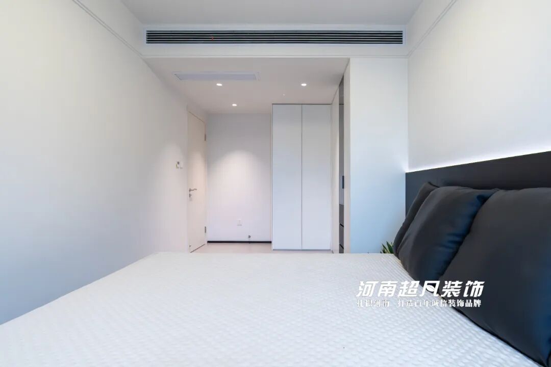 完工首发丨金水区美盛教育港湾，110平黑白灰极简风，色彩纯粹层次丰富-143