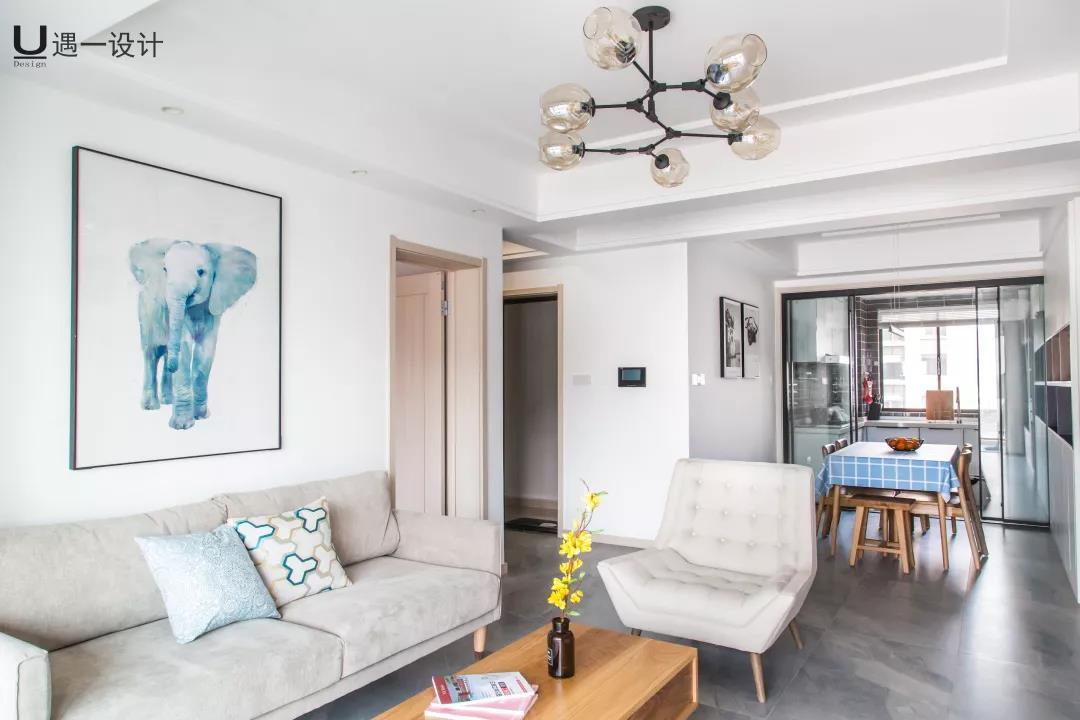 南通 120㎡北欧风梦想之家 | 纯白主调，原木治愈-19