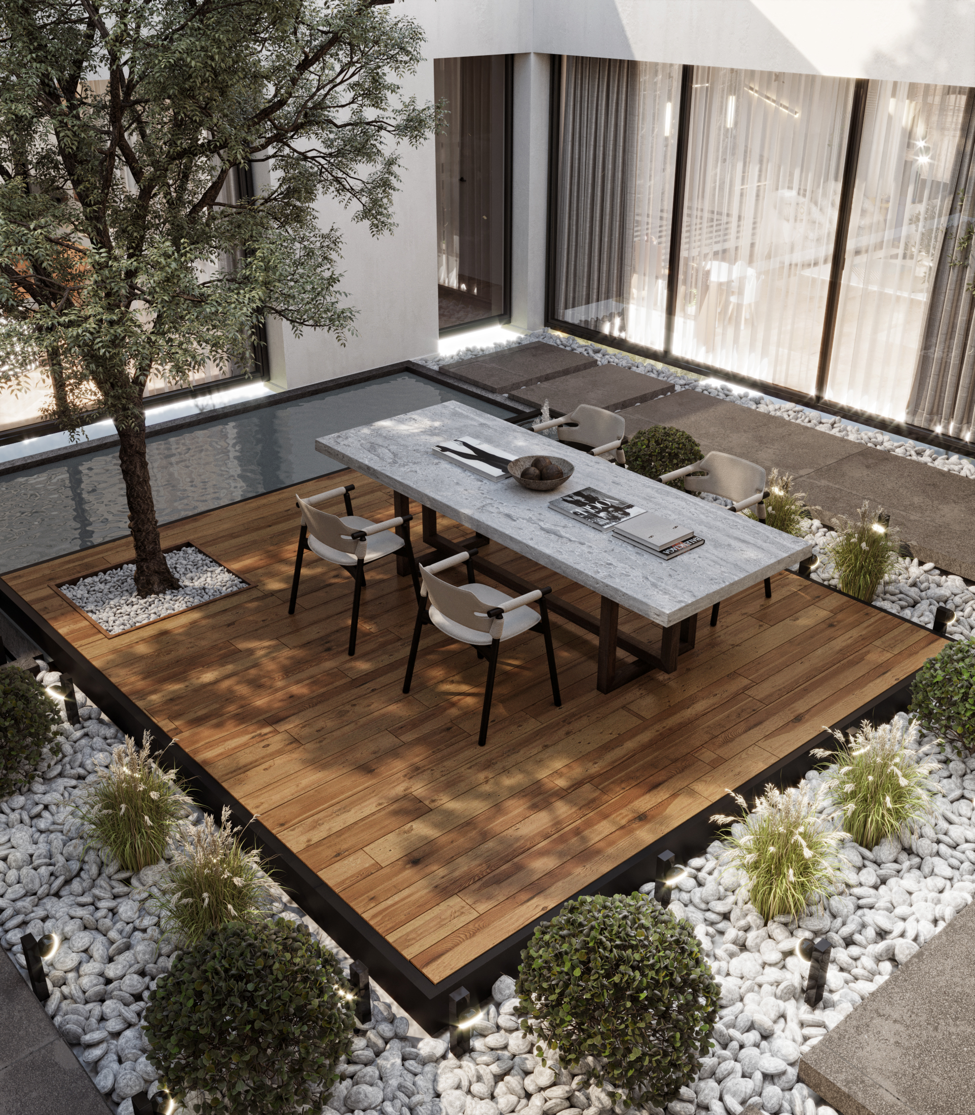 GARDIN IN PRIVATE VILLA-2