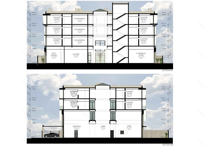 1060 酒店概念设计丨美国-11