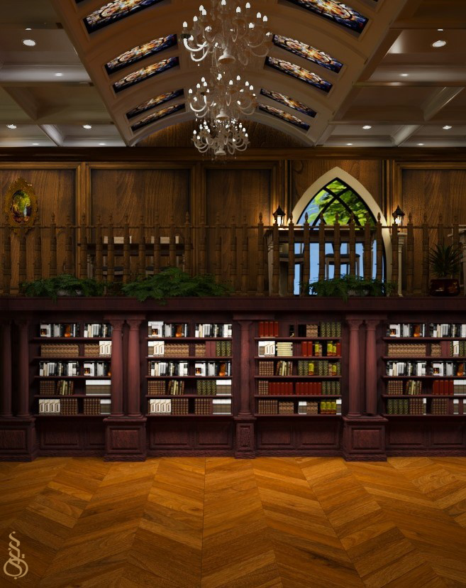 小型经典图书馆-10