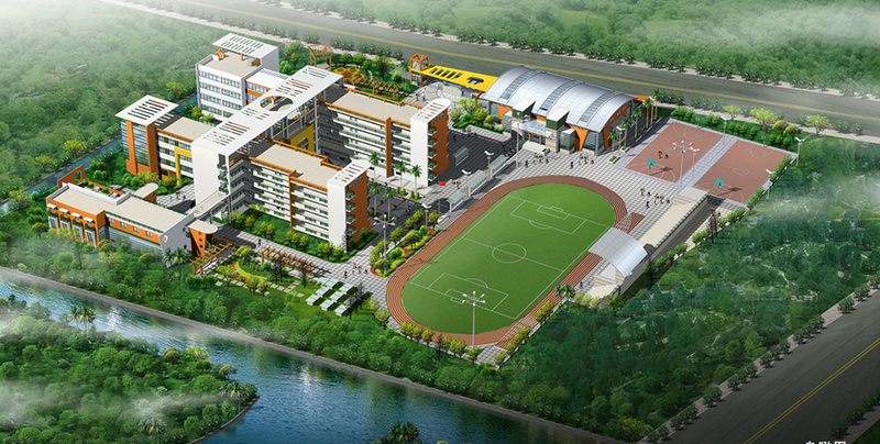 学校规划设计案例效果图-8