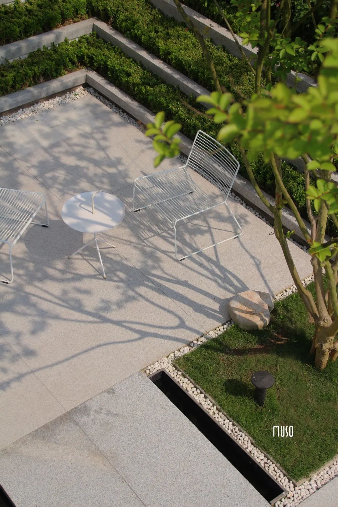 嘉陵江畔的「叠级线条」庭院丨MUSO 设计-67