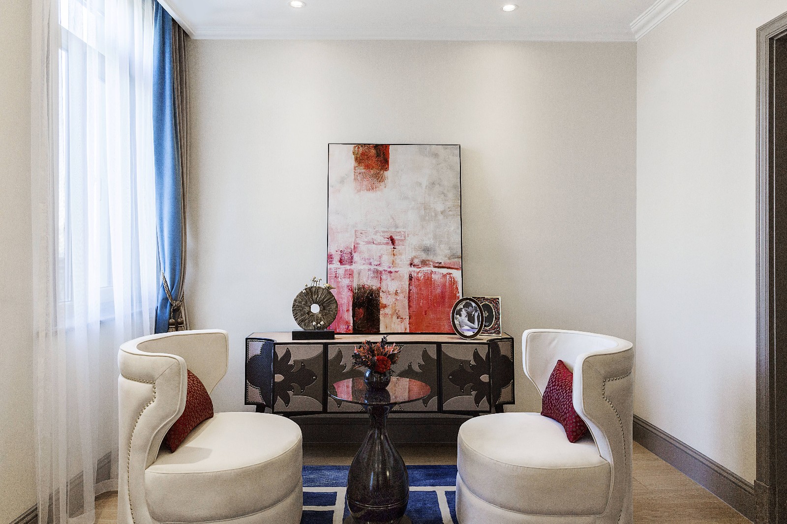 经典与现代共舞 | 打造优雅自然居住空间-11