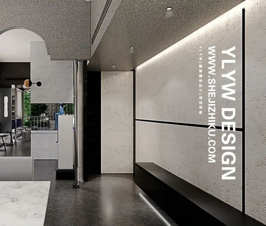 康定斯基灵感几何咖啡厅丨源里源外设计-15