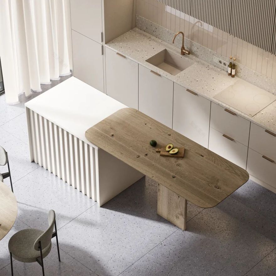 多款式岛台设计,厨房C位-42