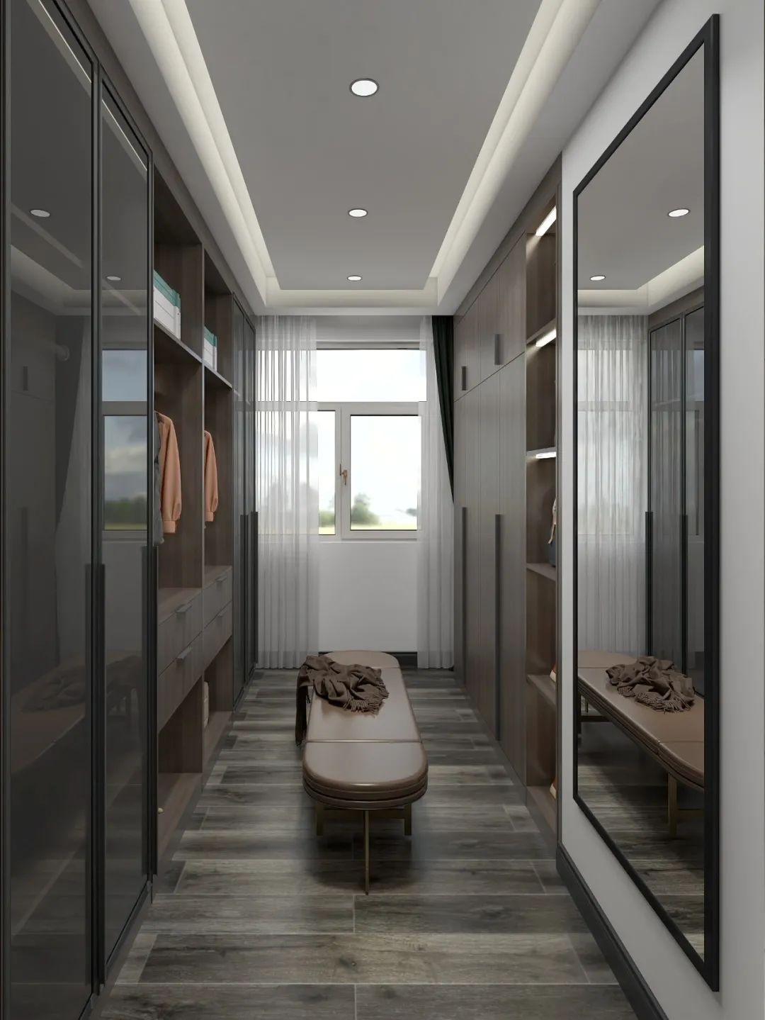 122㎡现代婚房设计-45