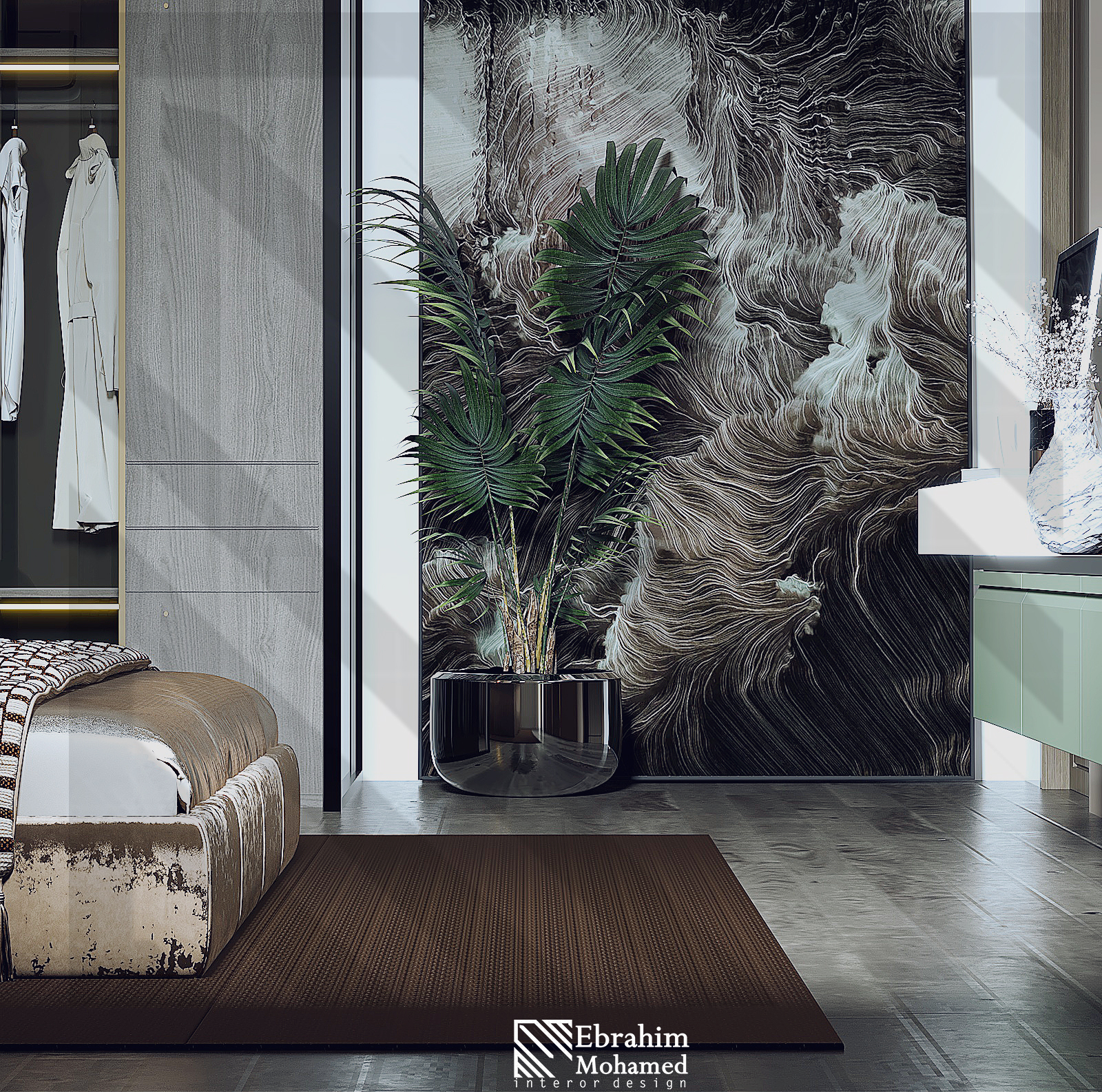 主卧室丨Ebrahim Mohamed-12