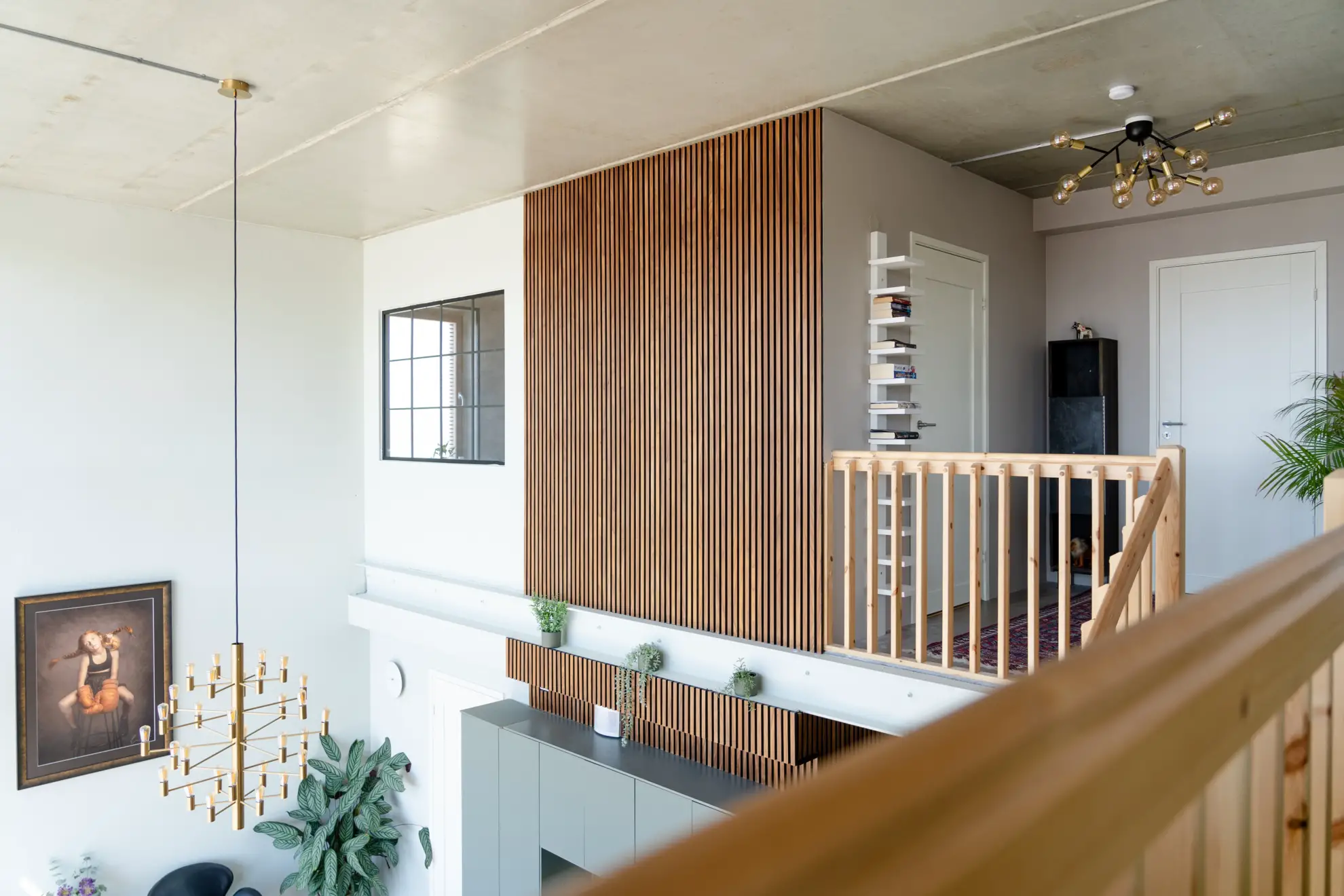 瑞典斯德哥尔摩现代都市景观复式公寓设计-10