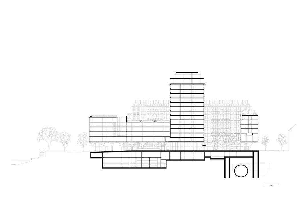 巴黎警察局舊建築改造,Morland綜合大樓-35