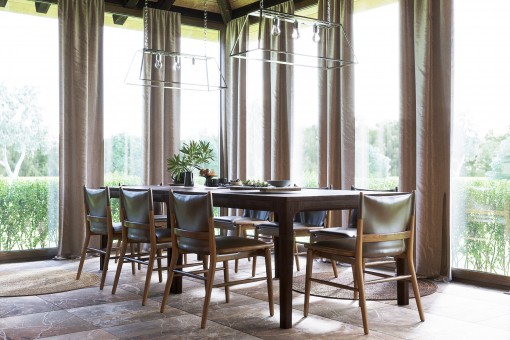 乡村别墅,郊区别墅的桑拿房及配套空间-14