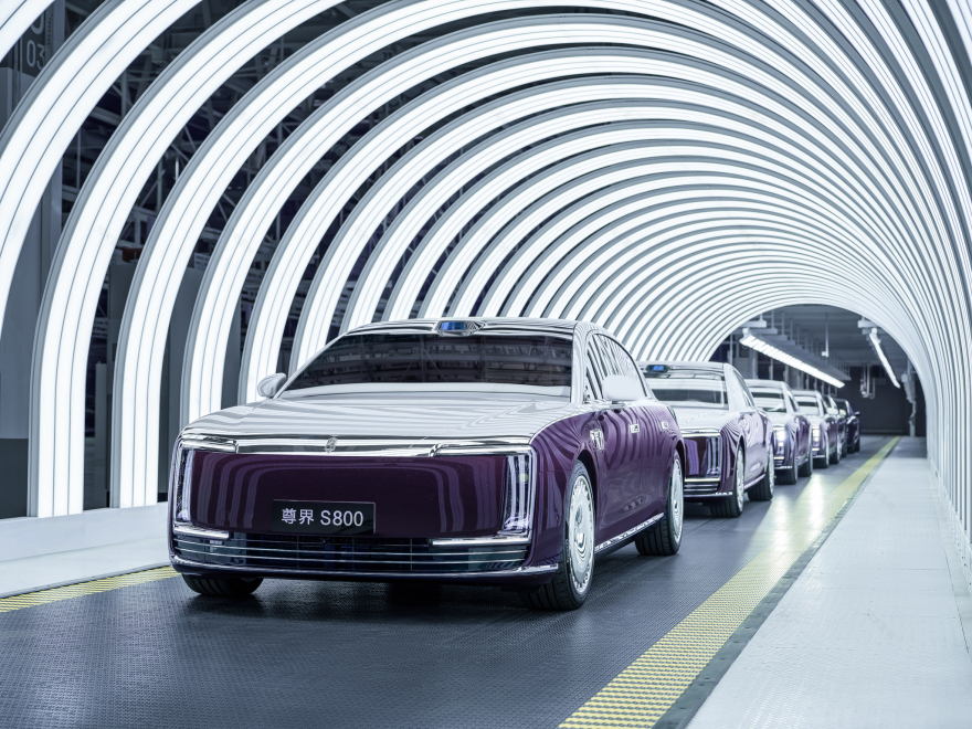 江汽集团尊界S800工厂下线影像项目丨中国合肥-49