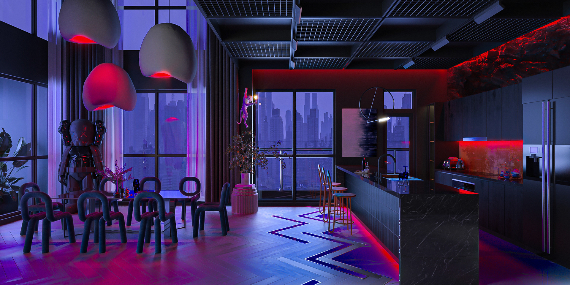 LACK·B 复式公寓-8