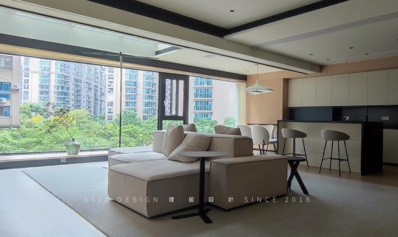 挪楼梯,借天光,还原五缘湾 230㎡复式的大宅感丨中国厦门丨理居设计-28