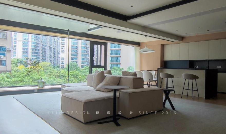 挪楼梯,借天光,还原五缘湾 230㎡复式的大宅感丨中国厦门丨理居设计-28