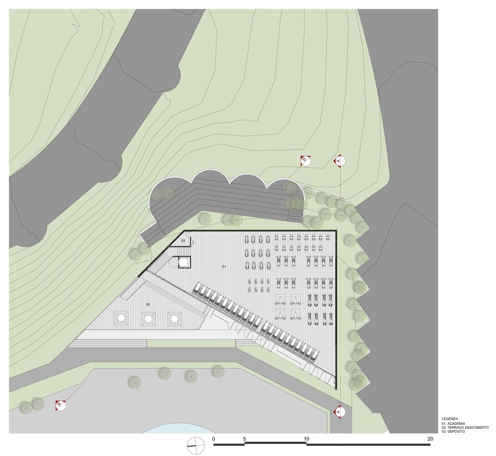 巴西健身房和自助餐厅（2019）-35