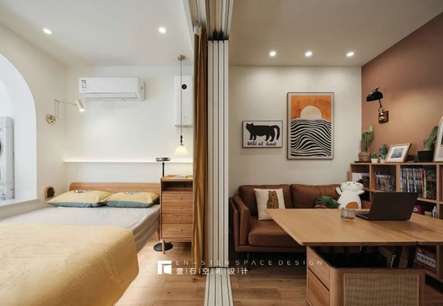 甜茶&穂悦 · 老破小变身温馨家居的魔法改造丨中国南京丨壹石设计-15