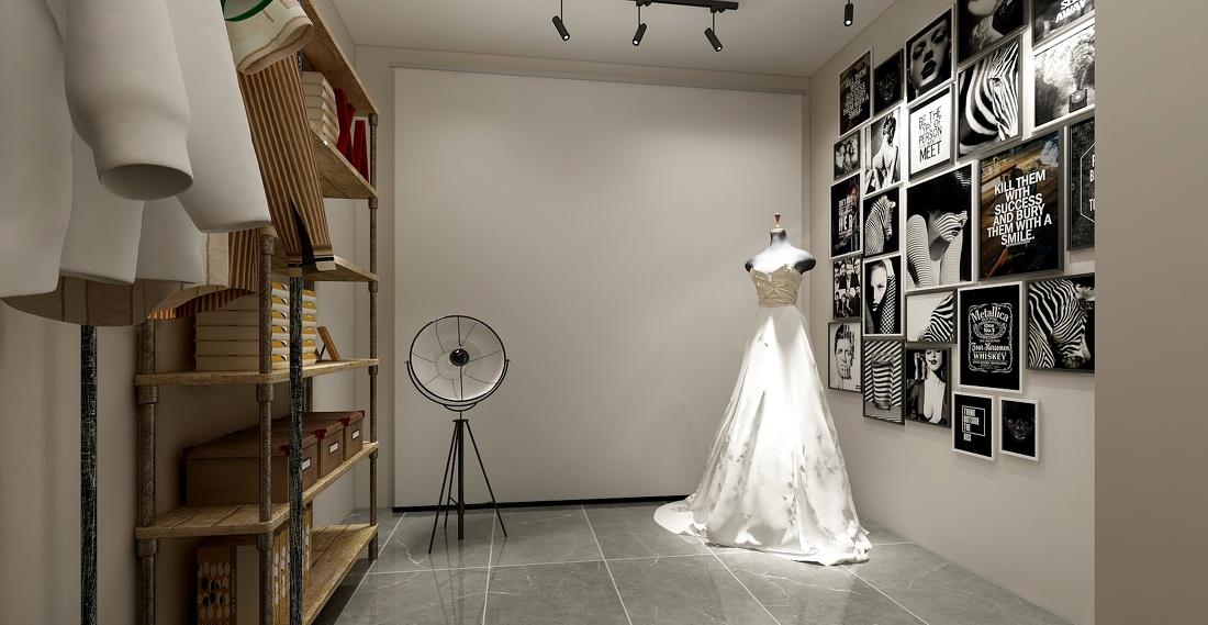 
小型婚礼设计工作室软装方案 -2