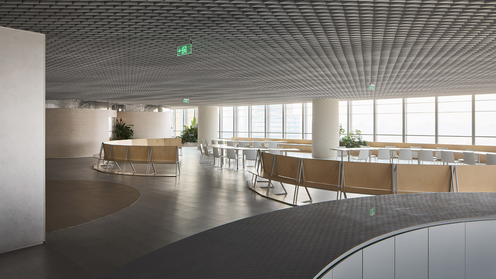 梯度与适度·陆家嘴某资产管理公司室内设计丨中国上海丨HCCH合尘建筑-17