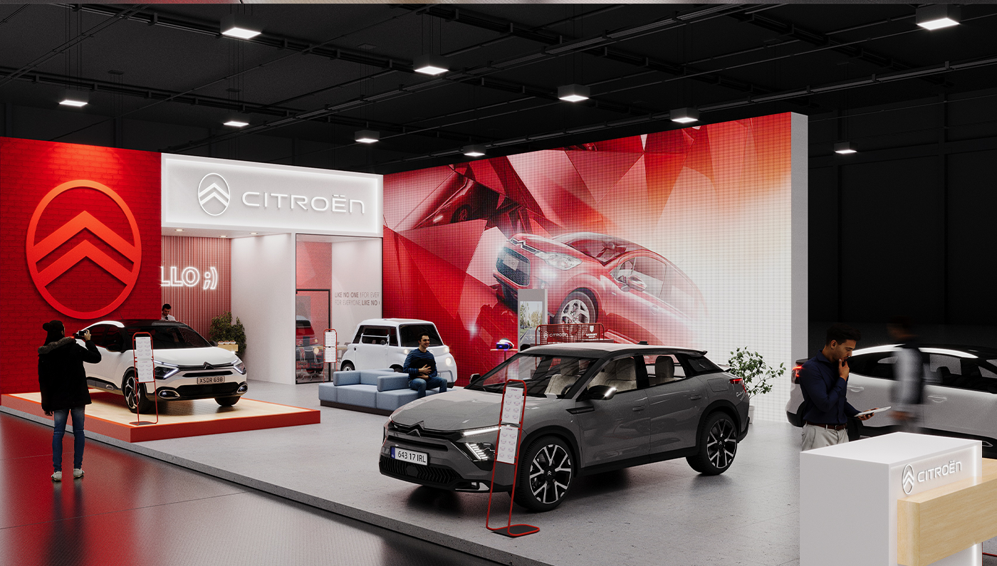 Citroen booth design-auto morrow 2026-5
