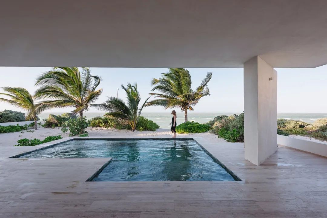 尤卡坦半岛 463 平米海滨别墅设计-14