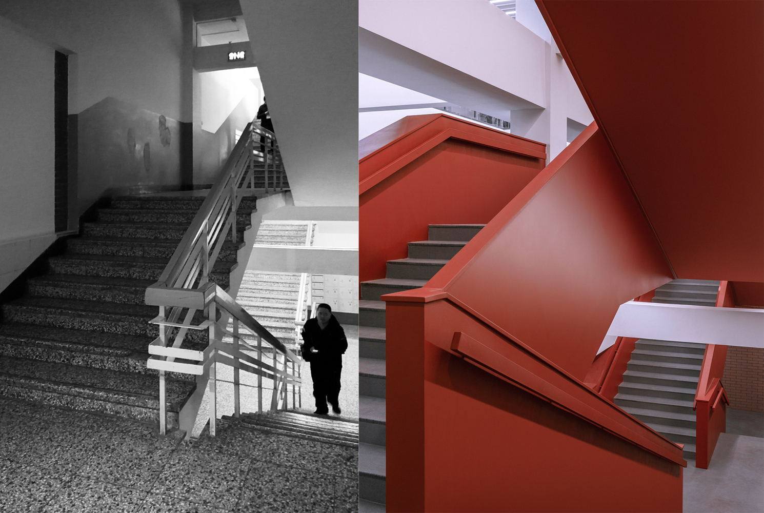 清华第四教学楼室内重建 · 开放式学习空间的营造-38