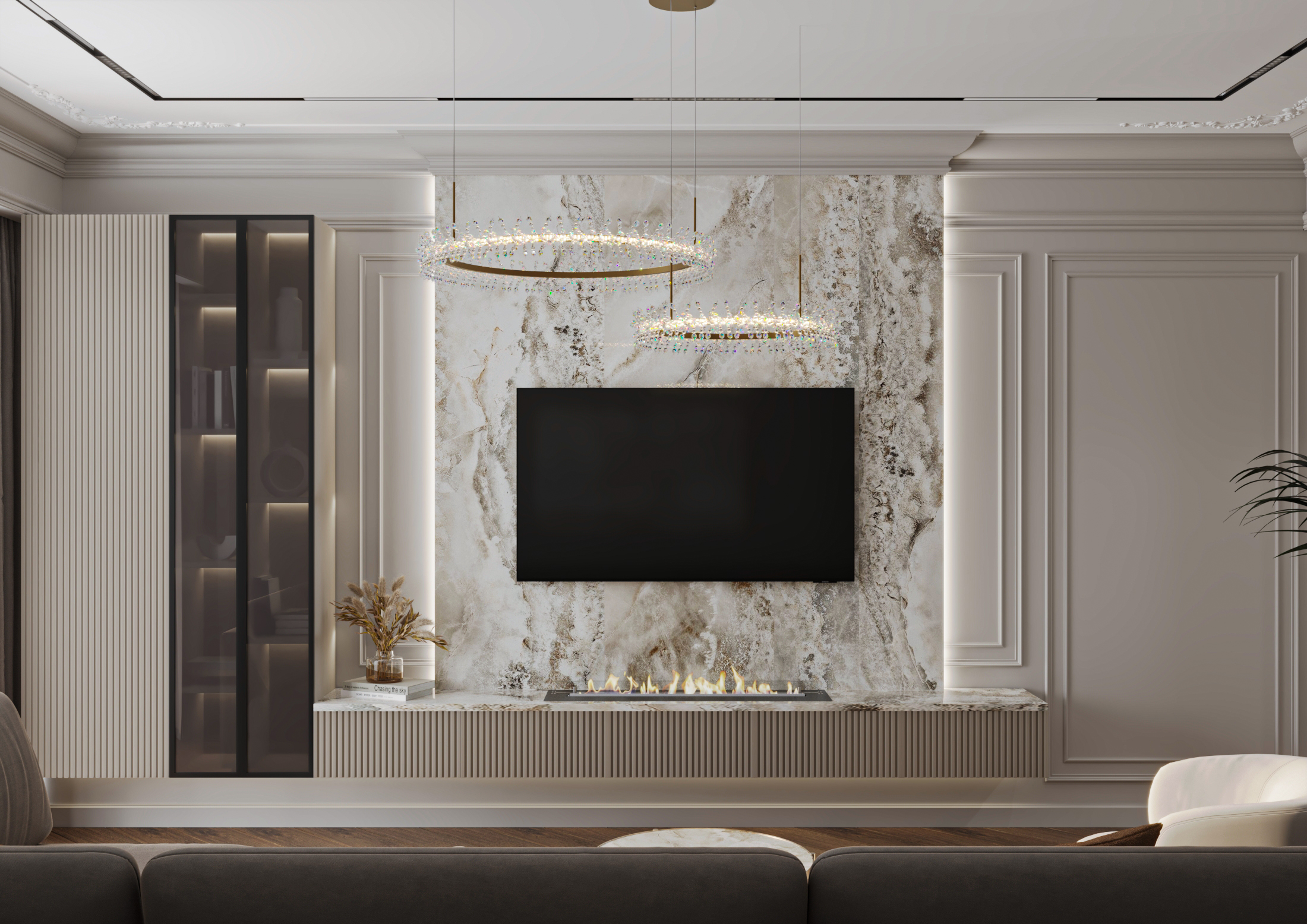 Neoclassic apartment design-20
