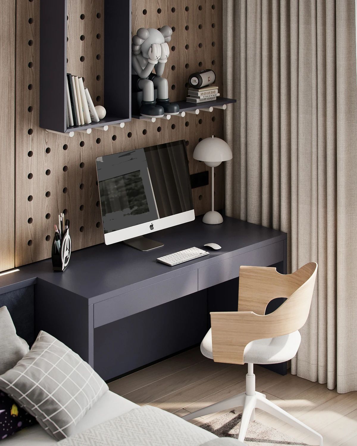 104㎡简约优雅公寓设计丨Bodes studio-34