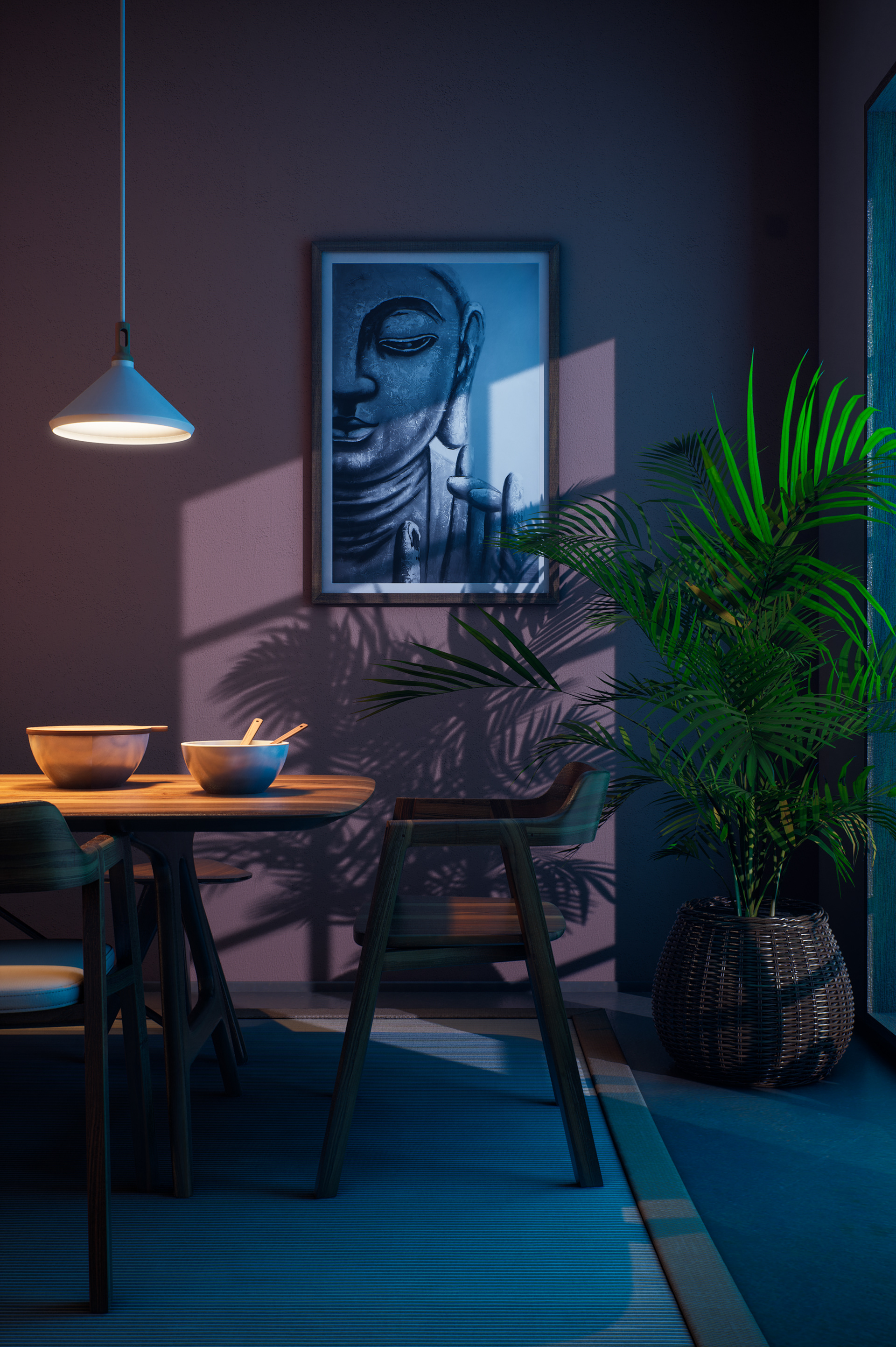 单间公寓 夜景丨Ar Tanzeel Amjad-10