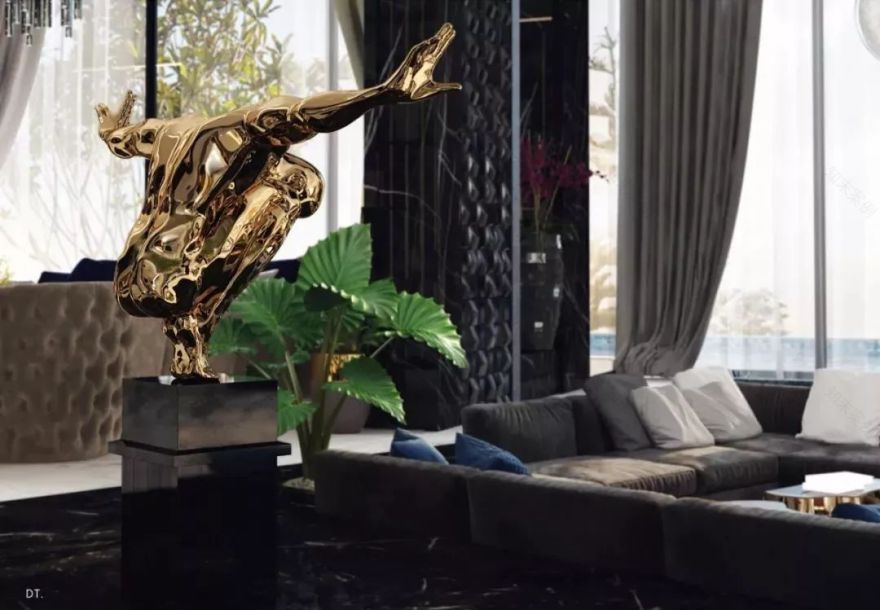 现代轻奢,温馨雅致的空间艺术-18