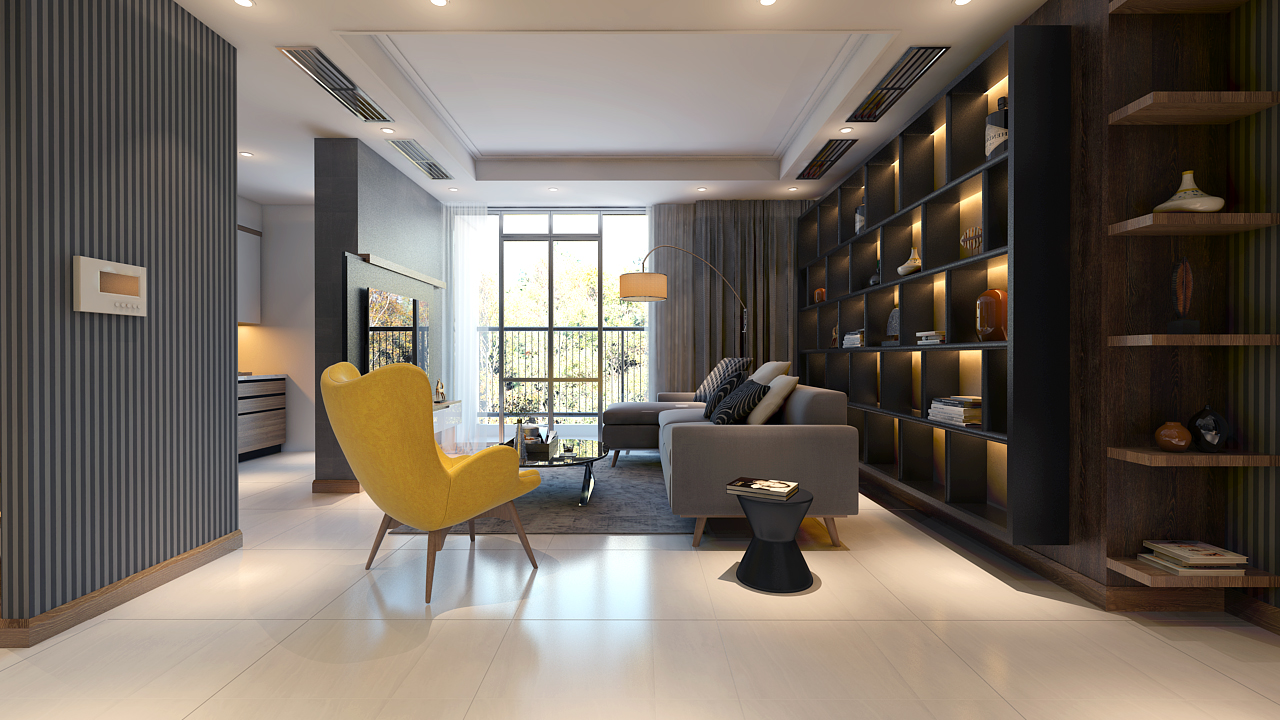 越南胡志明市公寓设计展现现代居住美学-3