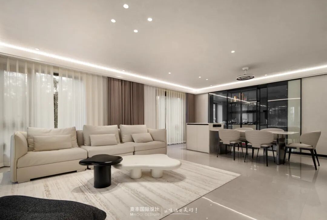 200㎡现代风|吉祥半岛：以简驭繁，让生活回归本真-21