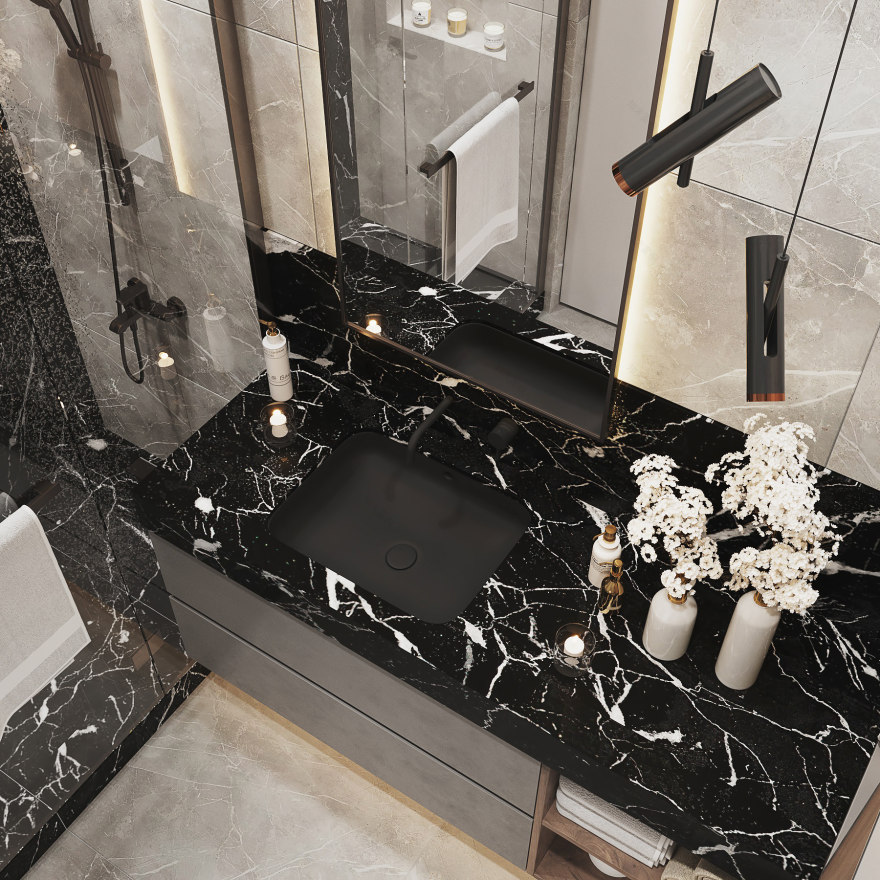 莫斯科“Fresh”住宅综合体小公寓丨俄罗斯莫斯科丨ksinteriors-30