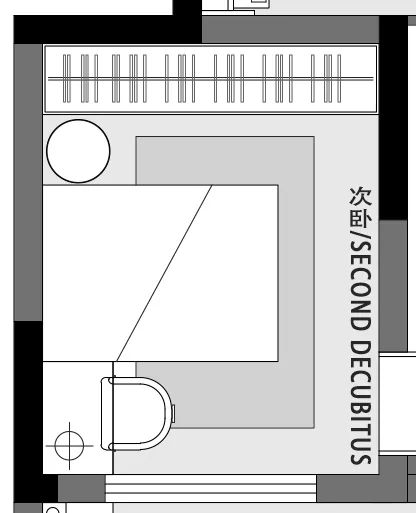 中海九樾精装改造丨六呈空间设计-48