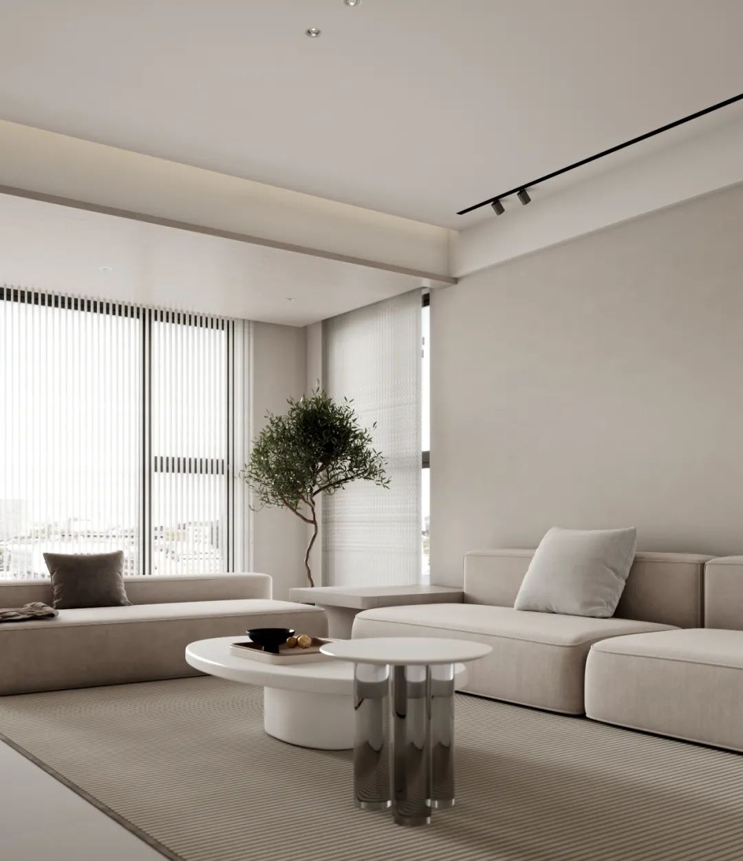 原木极简盐系风格家居设计丨中国湖南丨周笙笙全案设计工作室-21