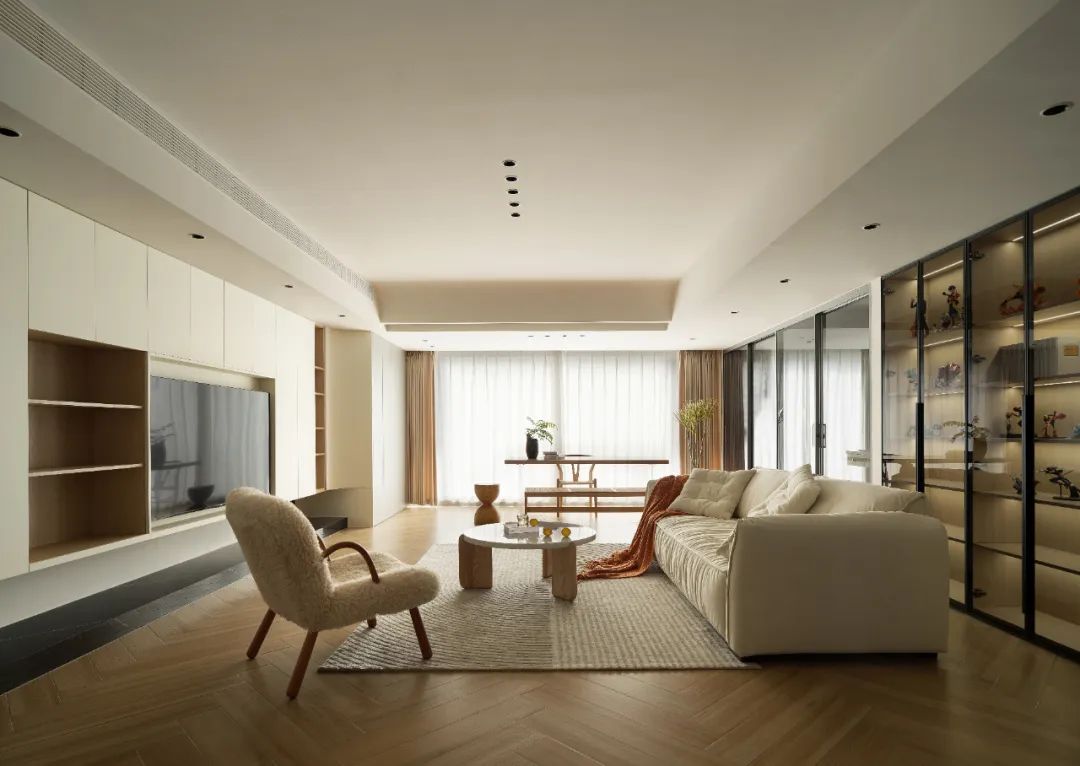 原木极简风家居丨中国长沙丨周笙笙全案设计工作室-8