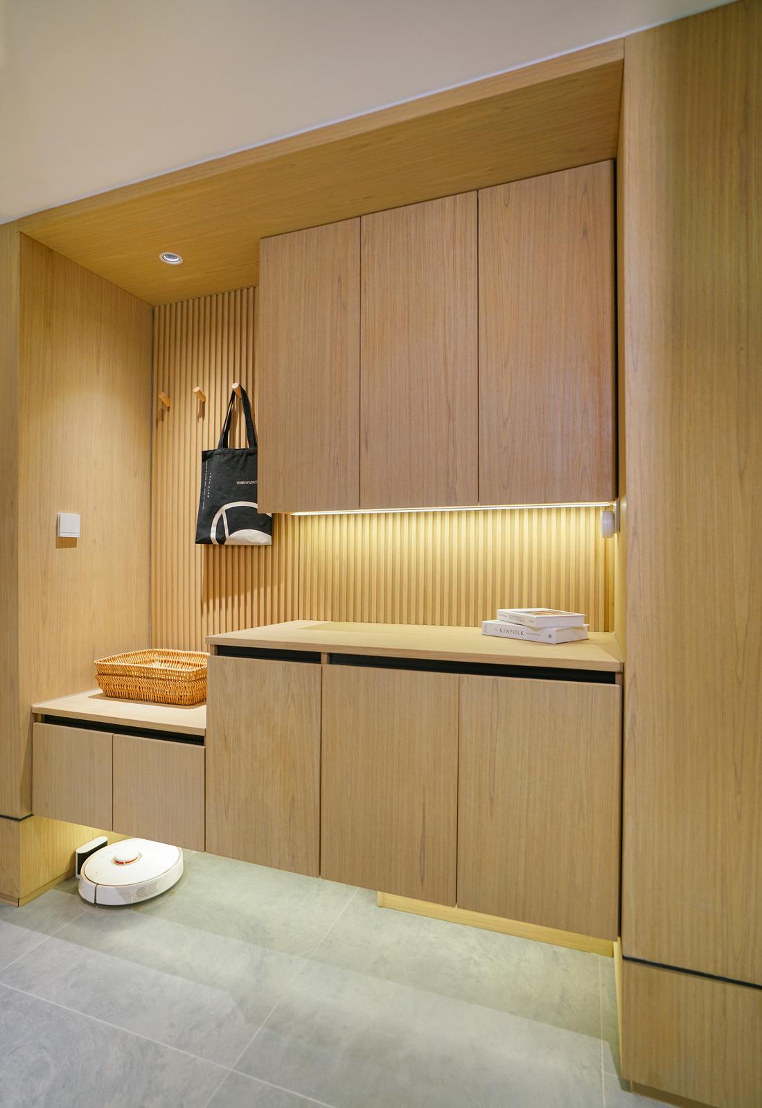 米度设计丨暖暖日式风，打造全面屏的家-37