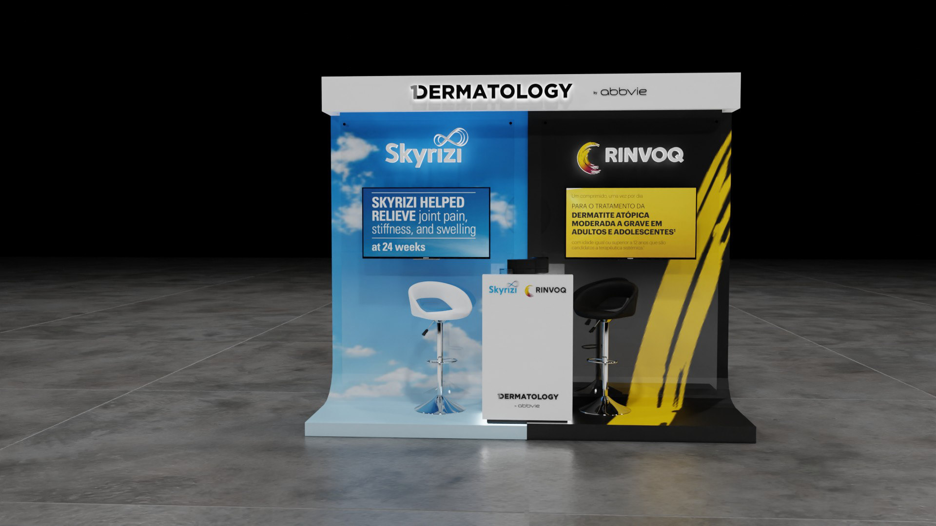 Abbvie 3D 展位设计  概念开发-6