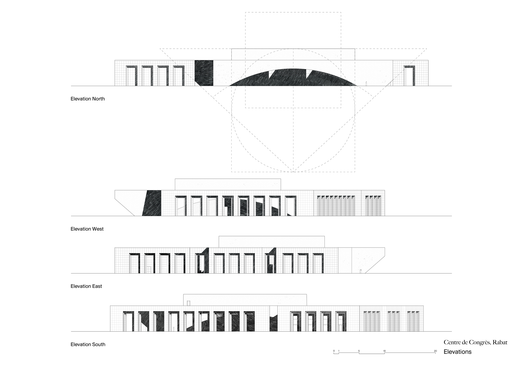 剧院丨摩洛哥拉巴特丨Bofill Taller de Arquitectura-27