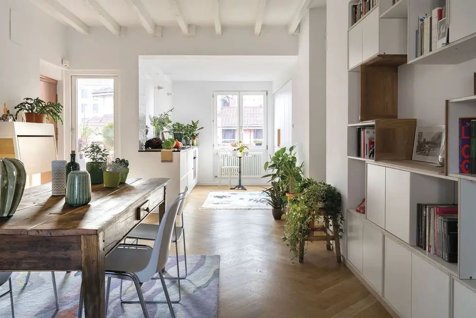 59 平米老屋翻新，西班牙设计师打造明亮舒适两居-3