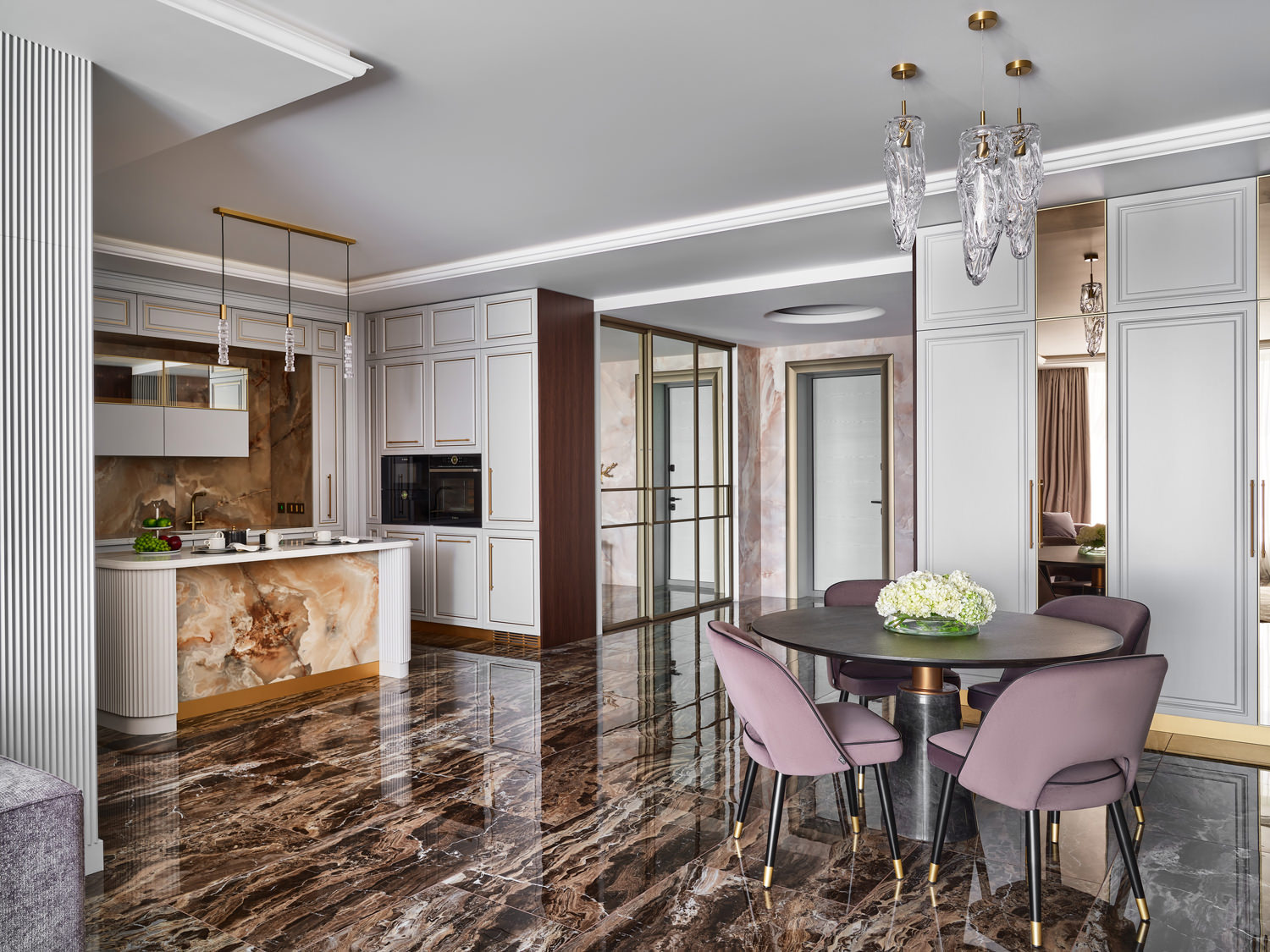 莫斯科公寓空间拓展设计项目丨俄罗斯莫斯科丨叶莲娜·巴里舍娃（Елена Барышева）-9