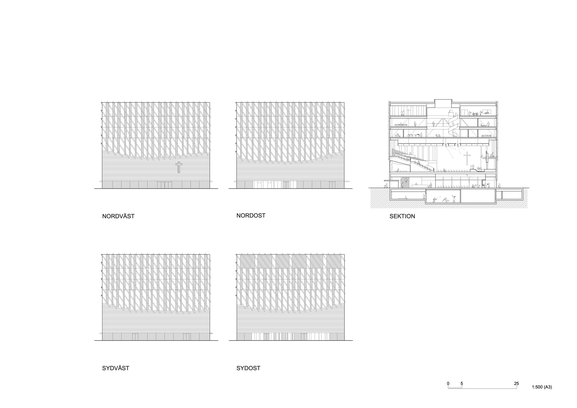 弗赖哈姆教堂丨瑞典丨Elding Oscarson-26