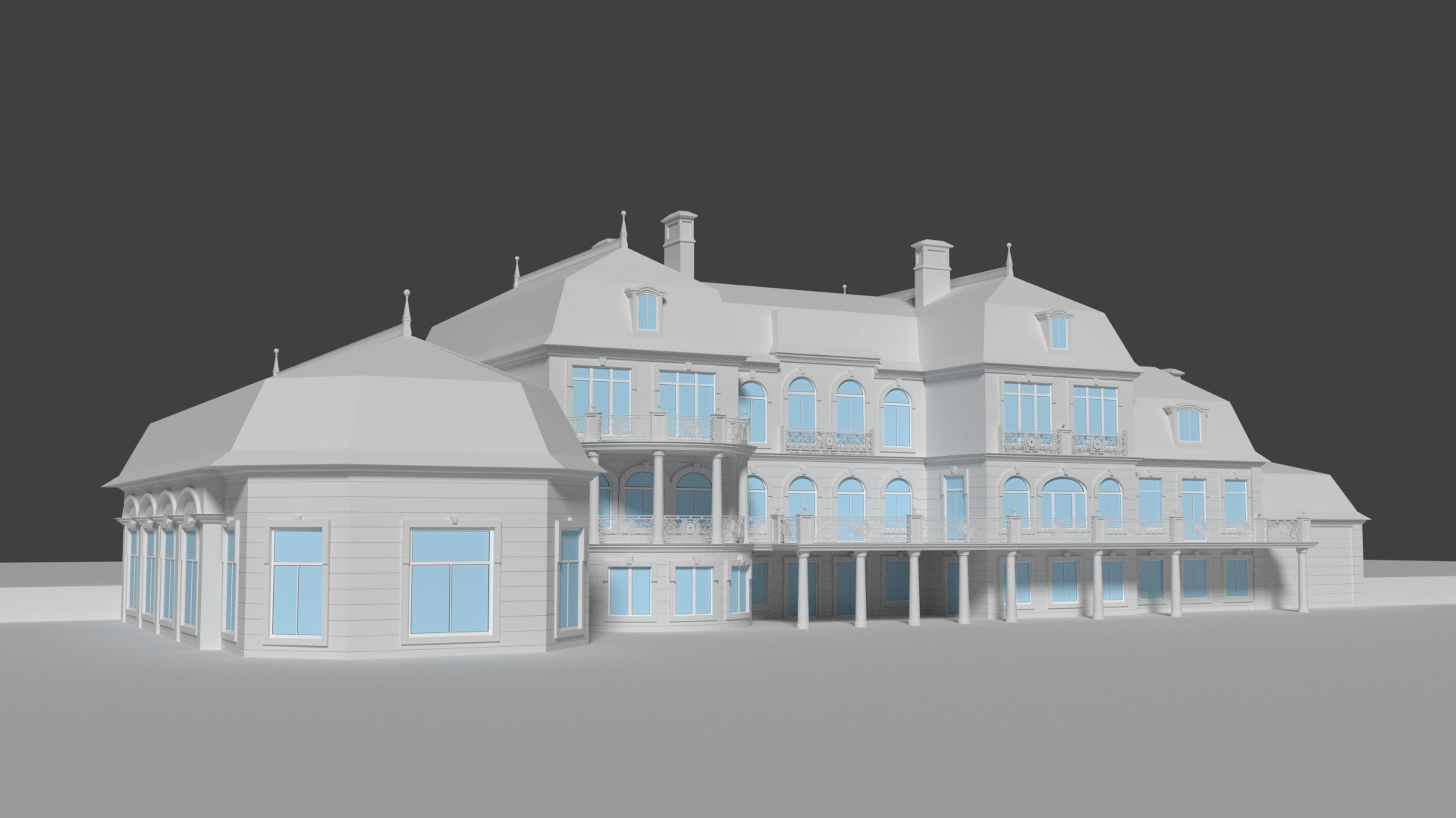 Экстерьеры коттеджей-11