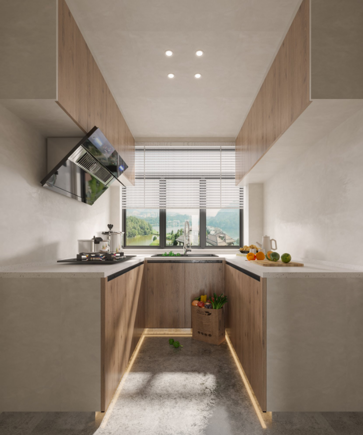 质朴侘寂风平层设计-11