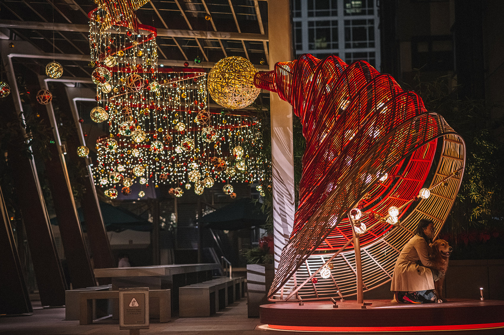 星街小区藤片圣诞装置丨中国香港丨AaaM Architects-98