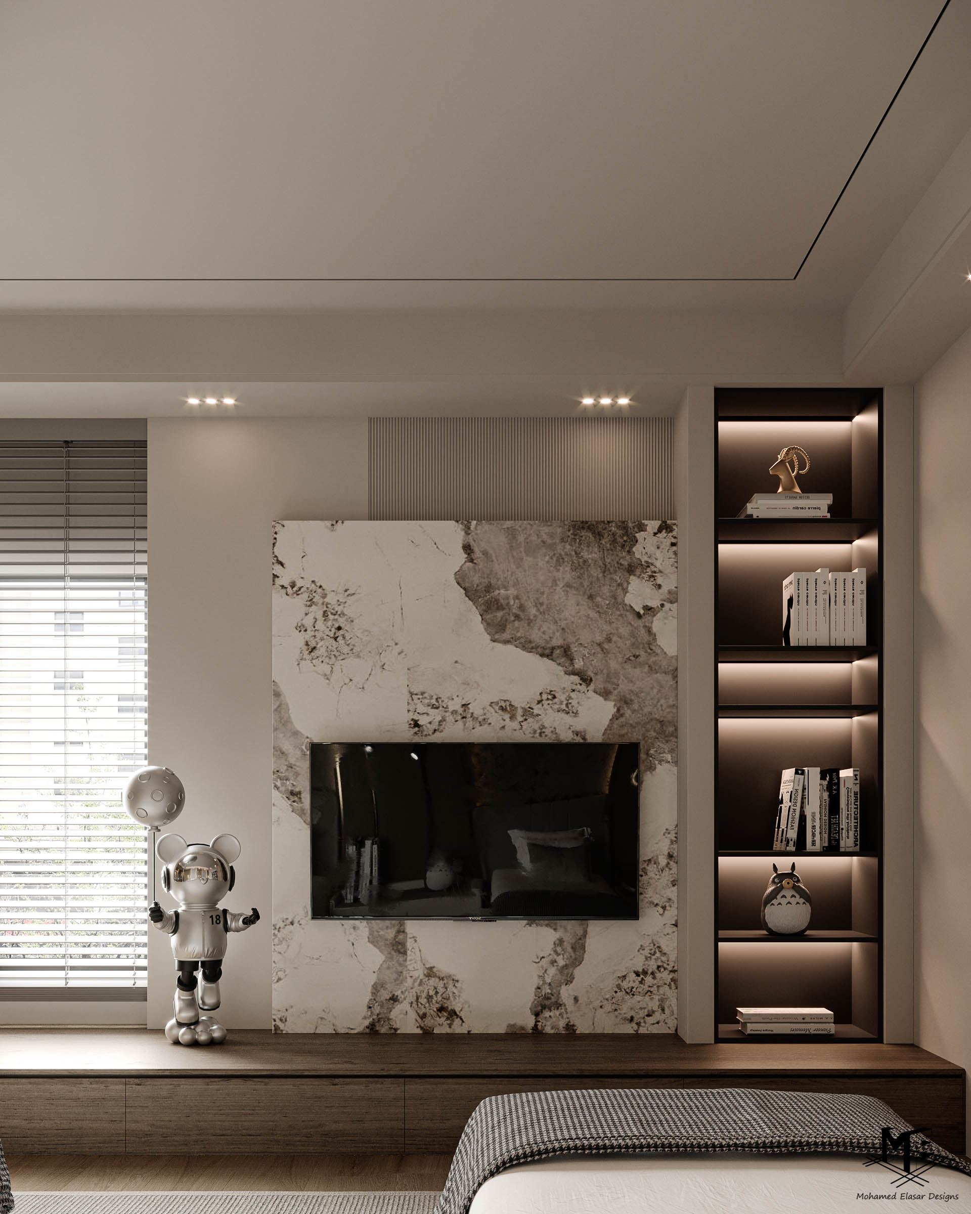 男孩双人卧室丨沙特阿拉伯丨Mohamed Elasar-9