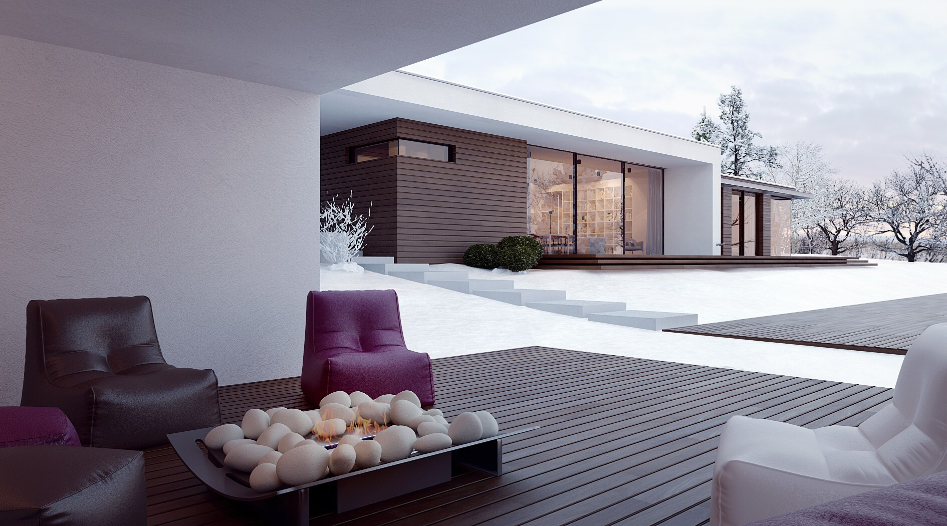 线形建筑事务所打造的简约度假屋-12