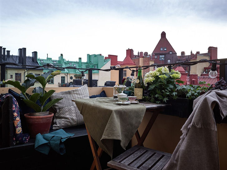 Stockholm 历史底蕴的暗色调公寓 (83 平米)-18