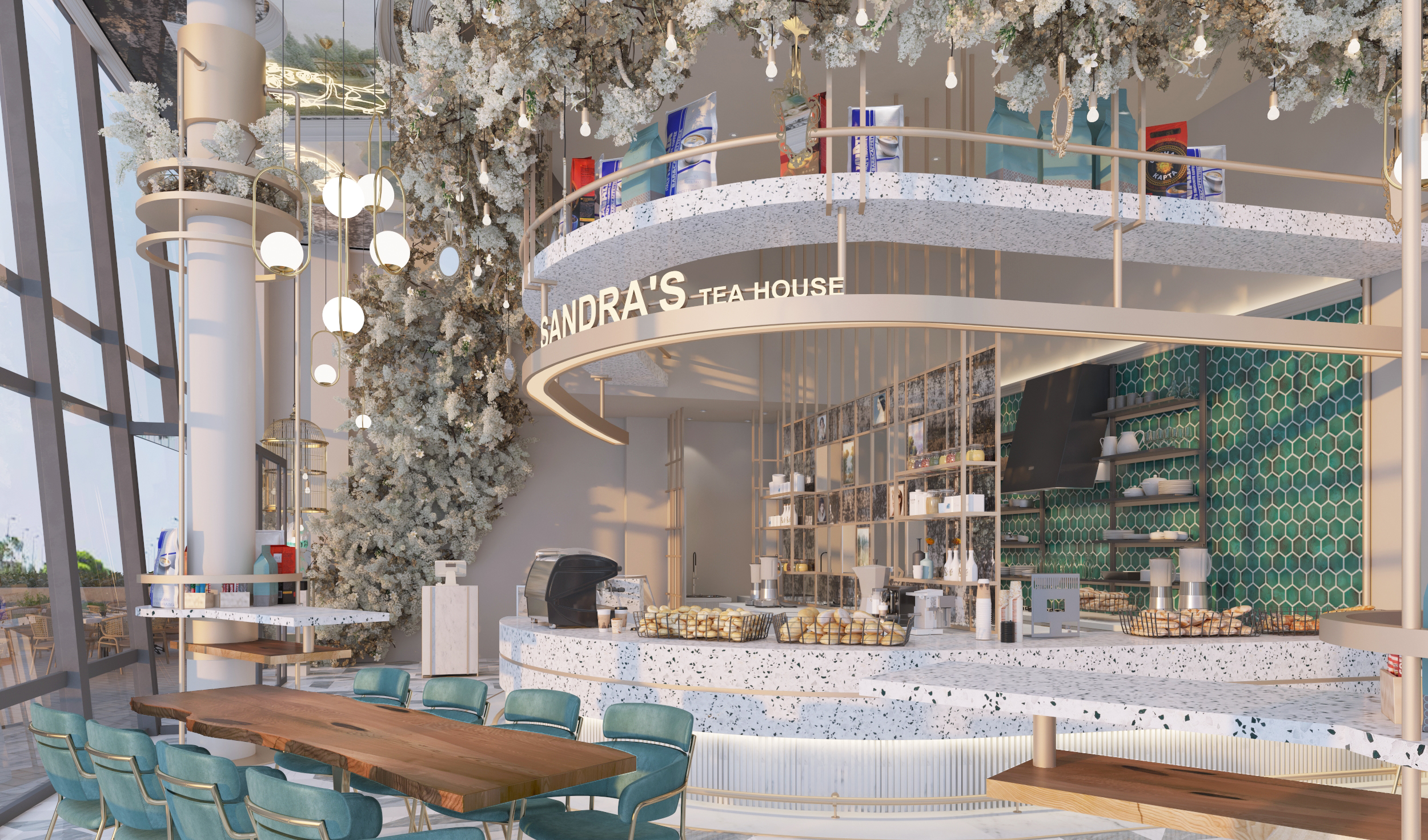 当代面包房与咖啡馆丨埃及丨Zodiac ADC-12